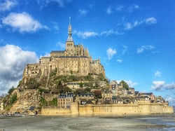 Mont St-Michel in France