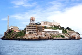 Alcatraz island famous prison in San Francisco
