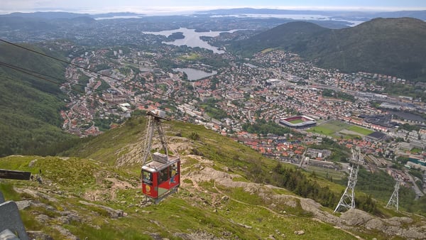 Bergen, Norway Mount Urklin365.