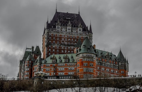 Le Chateau Frontenac in Quebec City