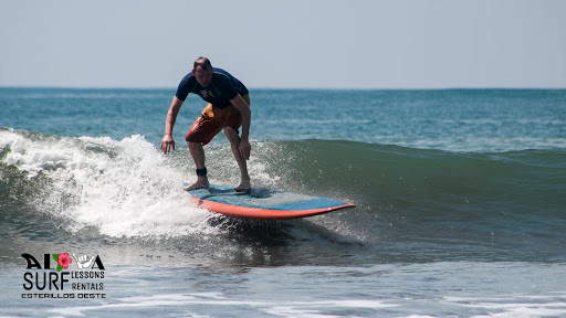 Man surfing in Costa Rica.