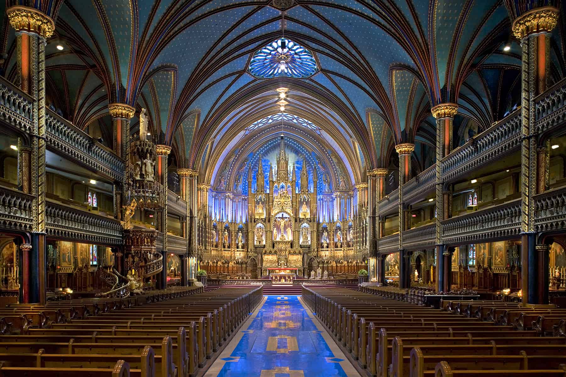 Notre-Dame Basilica in Montreal