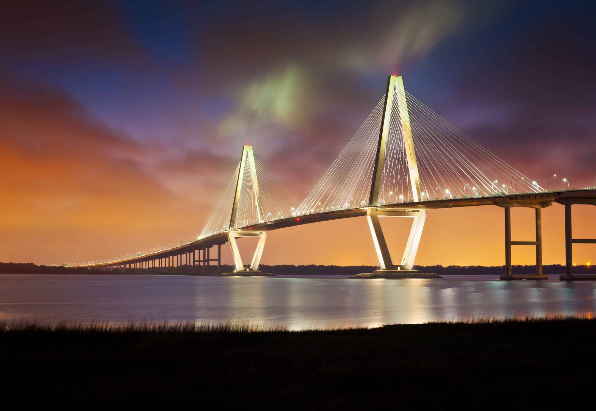 Arthur Ravenel Jr Cooper River Suspension Bridge Charleston SC