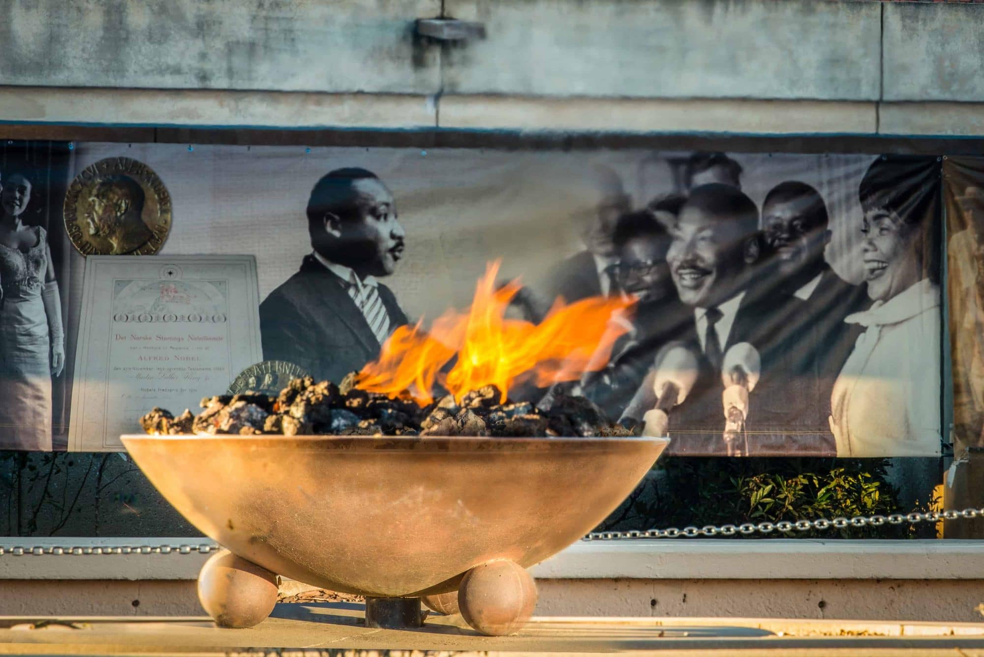 Eternal Flame at Martin Luther King National Historic Site