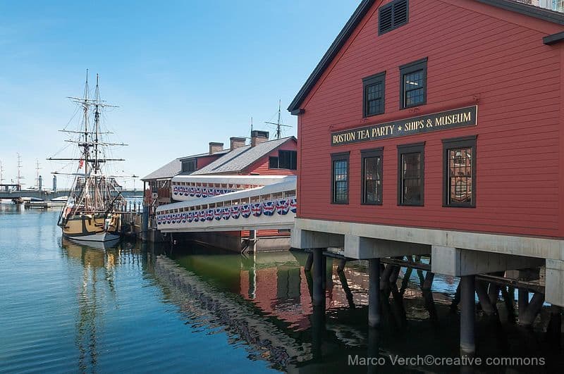 Boston Tea Party ship in Boston Harbor