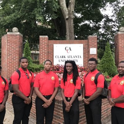 Students at Clark Atlanta University