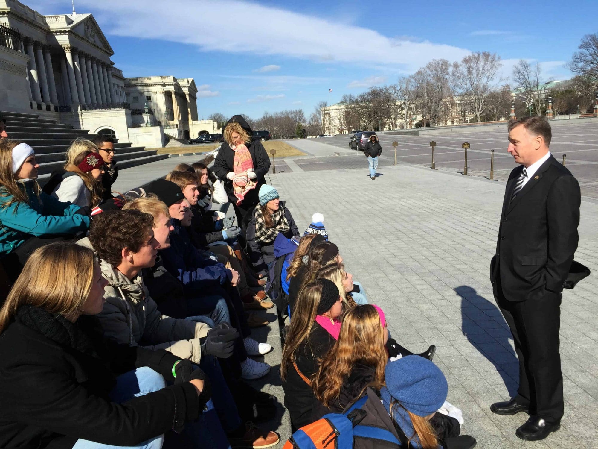 Meet your Congressperson or Senator on your next civics class trip to washington dc