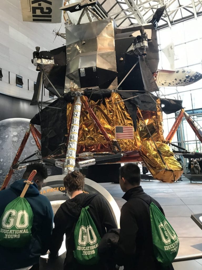 Lunar module at the air and space museum in DC