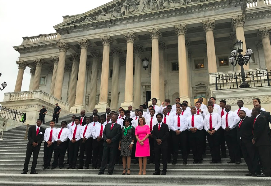 Group at the Capitol Building in Washington, D.C.