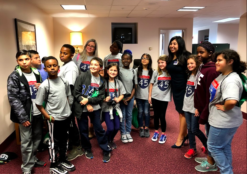 Students at the Florida State Capitol Building