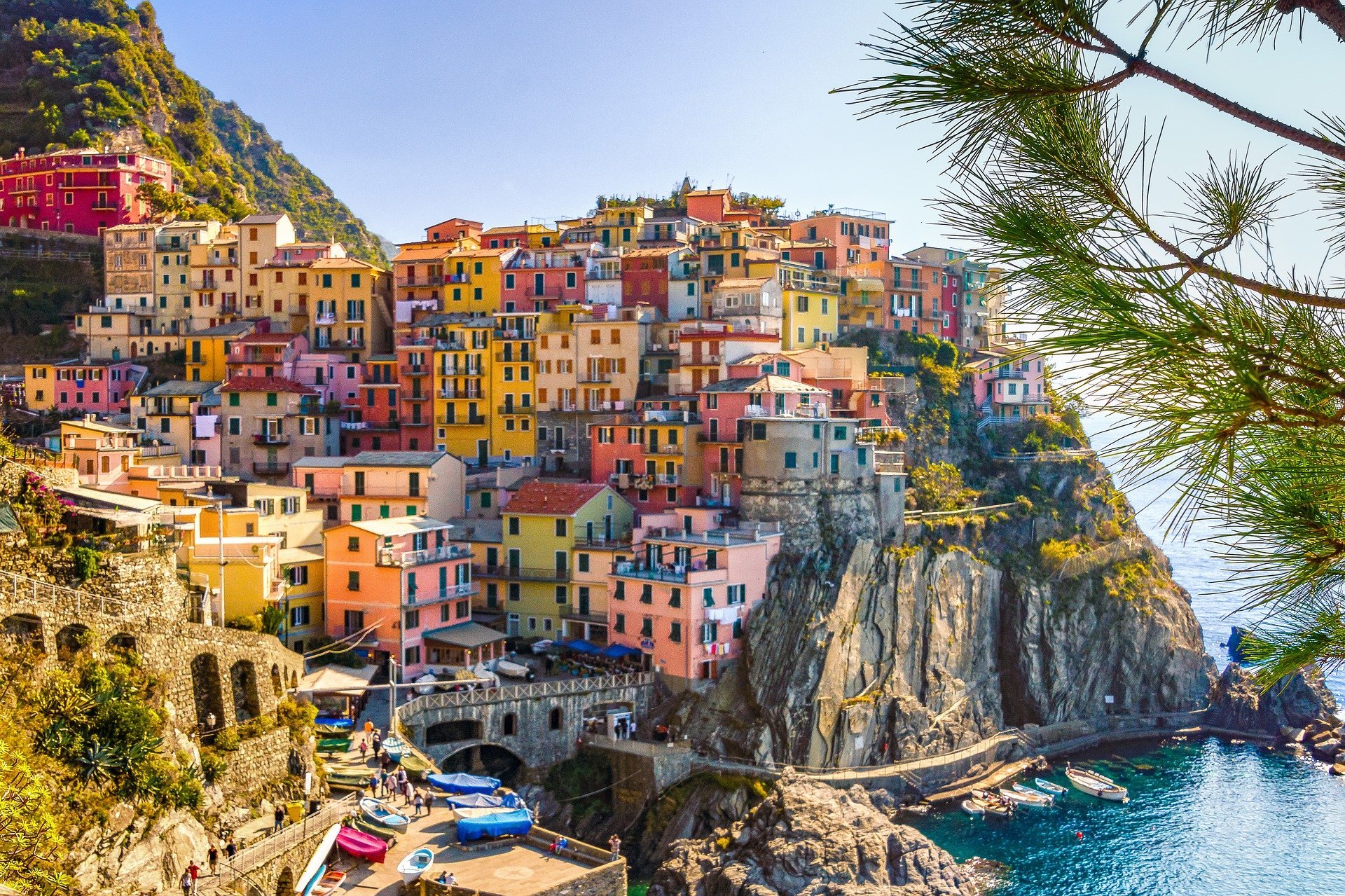 Sea Houses In Italy