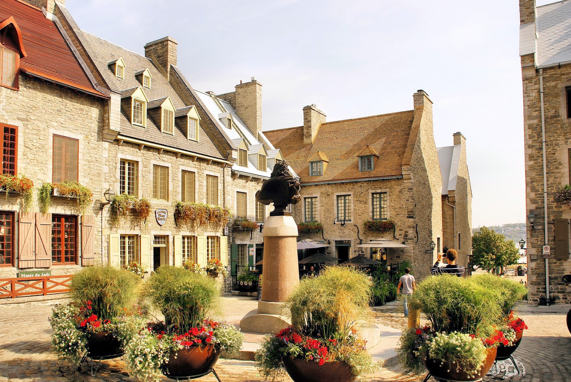 Place Royale in Lower Town Quebec City