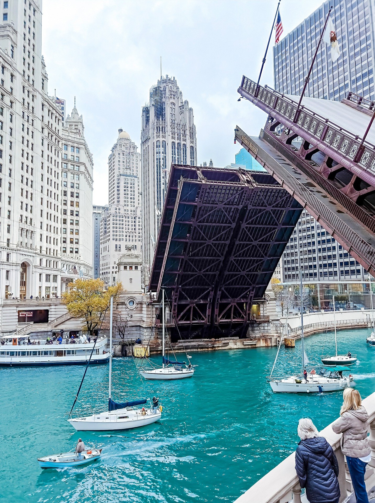 Bridge In Chicago