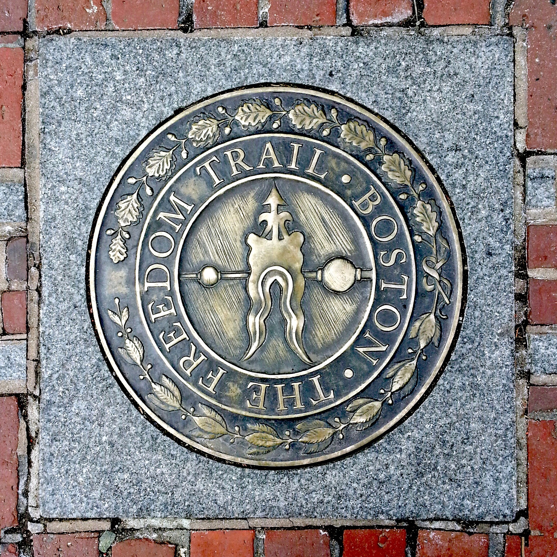 Freedom Trail marker