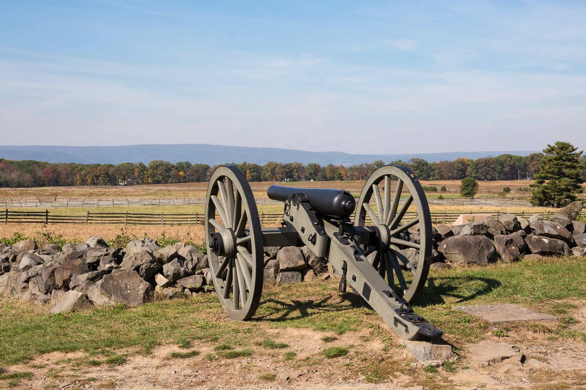 Canon at Gettysburg