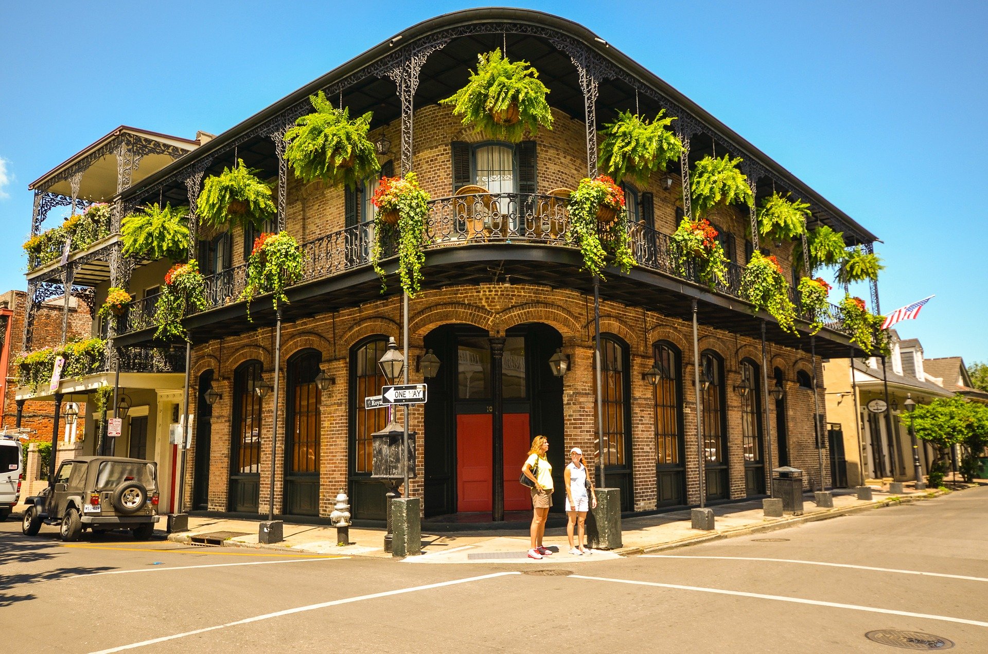 Street corner of NOLA