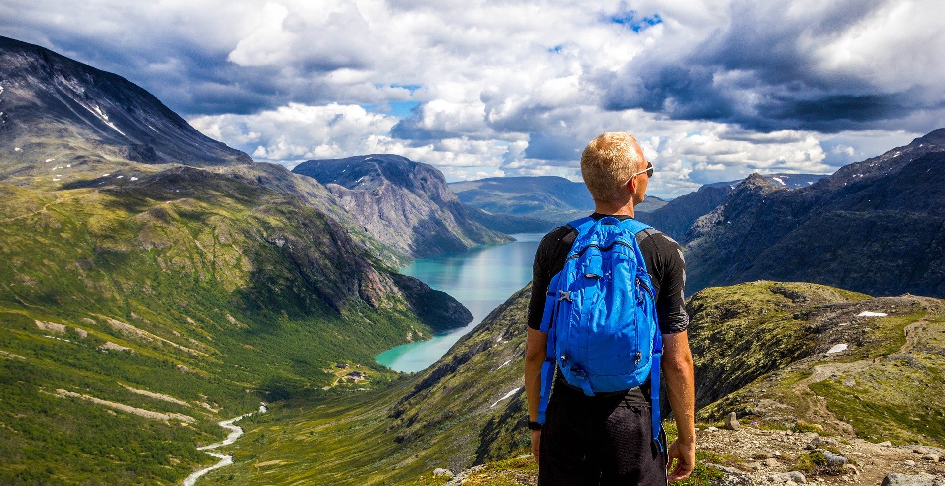 Student visiting Norway.