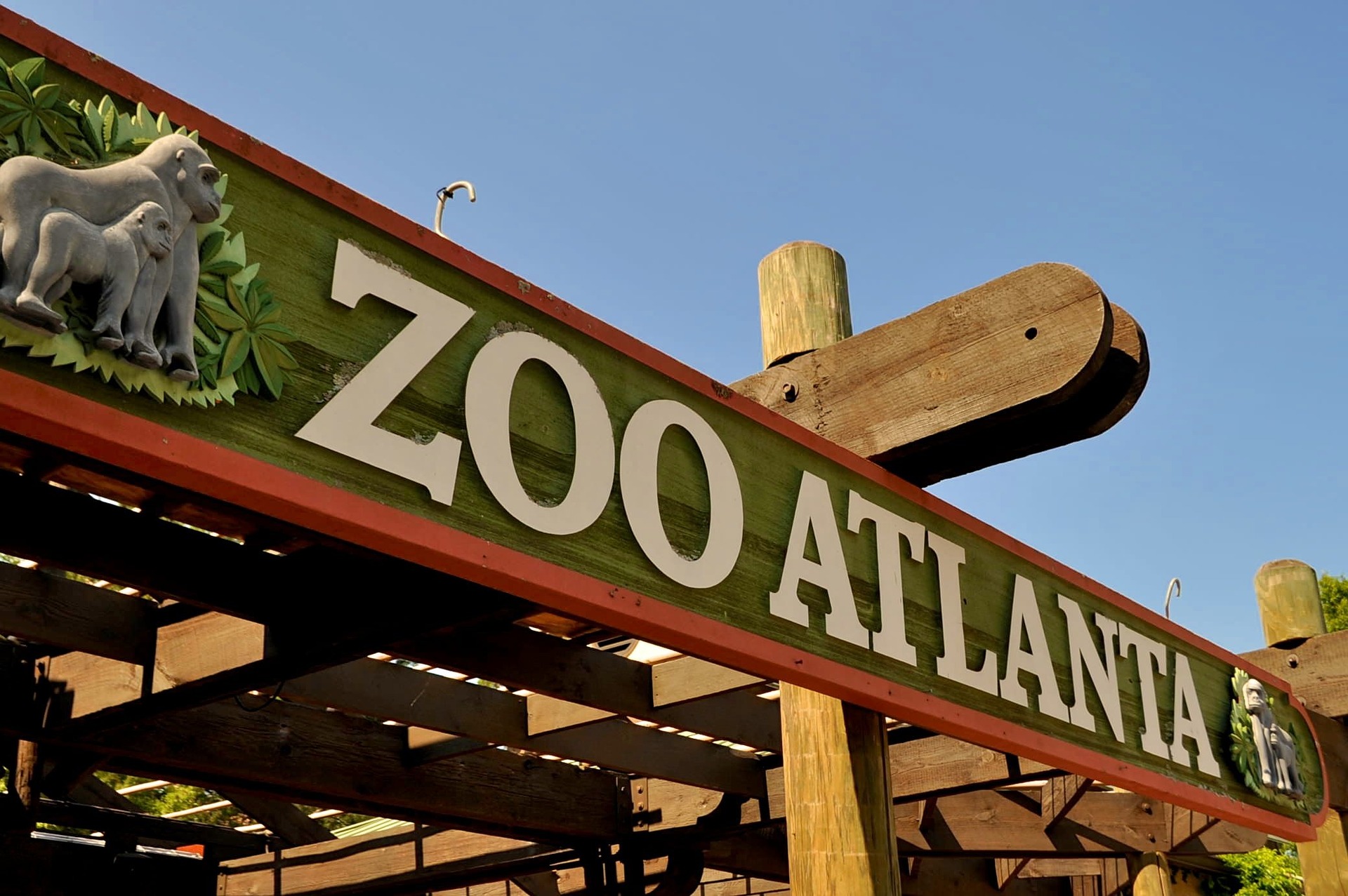 Zoo Atlanta sign in Atlanta, Georgia 